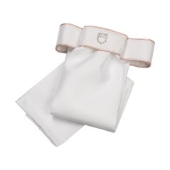 Dressur-Plastron mit Strass-Logo