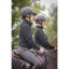 Jezdecká helma PENELOPE Long visor + výplň 58 a 59 M