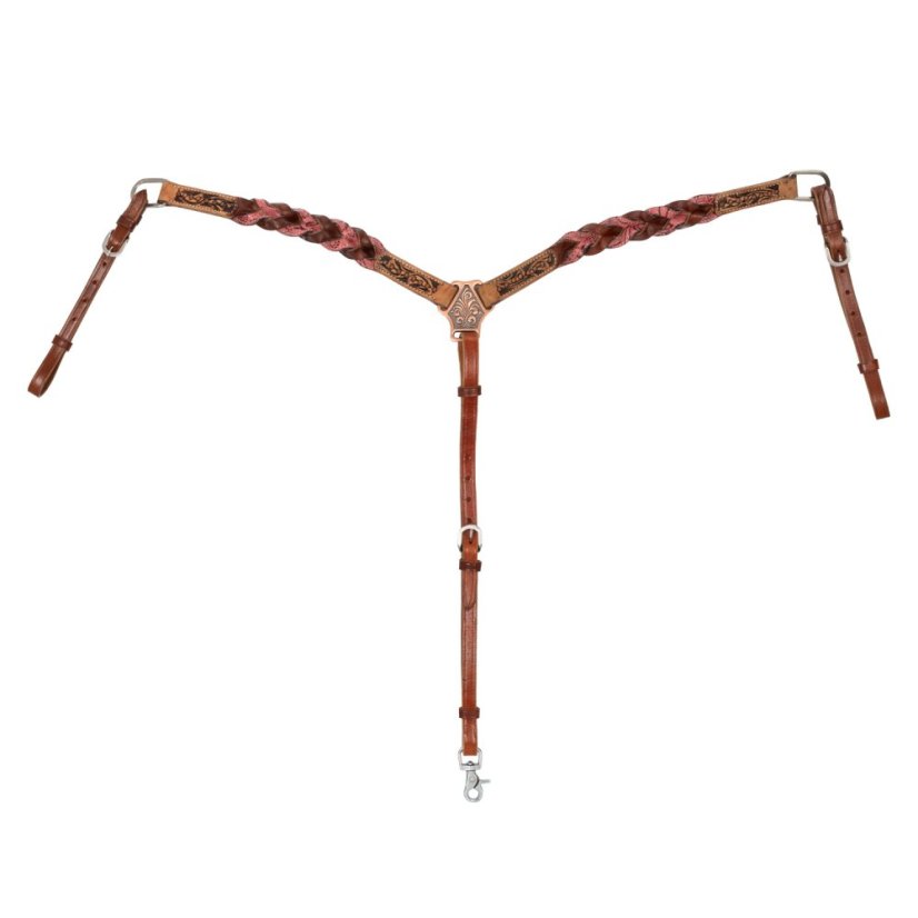 Westernový poprsník pro koně Pool's zdobený