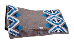 Westernová podsedlová deka CSF SAN JAQUINTO - CHARCOAL