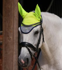 Premier Equine Reflective Ear Bonnet – Yellow – M
