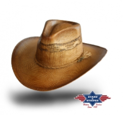 Slaměný westernový klobouk TICO 2