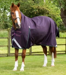 Nepromokavá deka pro koně s vyšším krkem Premier Equine Buster Hardy 100g