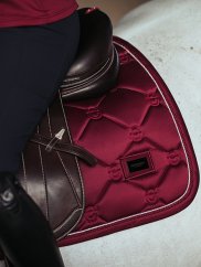 Jump Saddle Pad Bordeaux Full