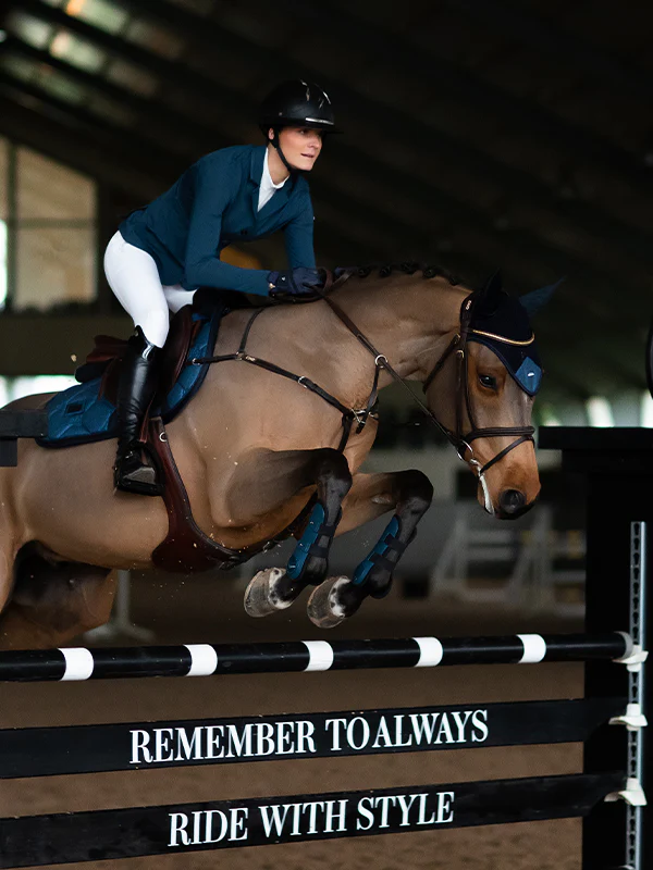 Set EQUESTRIAN STOCKHOLM Blue Meadow Glimmer