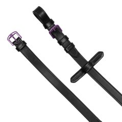 Leather and rubber reins EQUESTRO