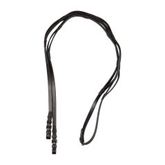 Leather reins with stainless steel buckles EQUESTRO