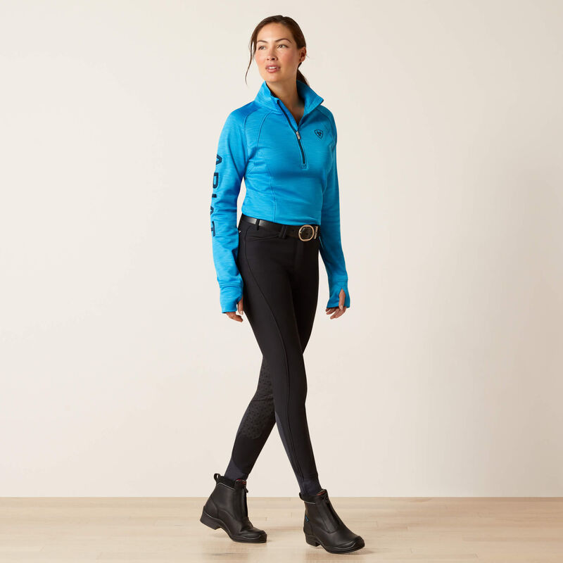 Ariat Tek Team-Sweatshirt für Damen mit halbem Reißverschluss