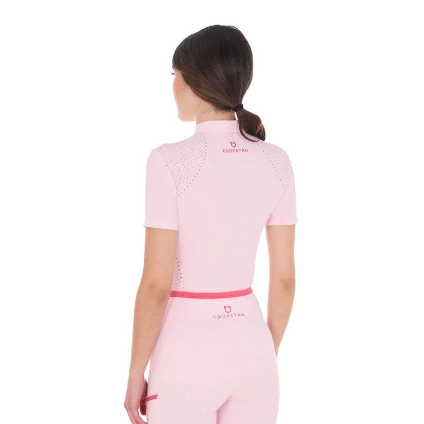 Dámské polo tričko Equestro slim-fit s detaily