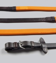 Premier Equine Exercise / Racing Reins – Dark Havana – 60"