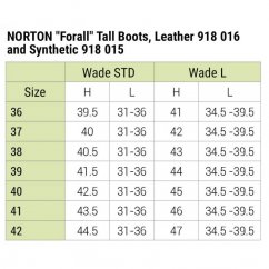 High riding boots NORTON FORALL