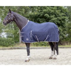 Výběhová nepromokavá deka HKM Eco Light s fleece podšívkou