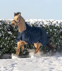 Nepromokavá deka Waldhausen SCANDIC High Neck, 100g černá