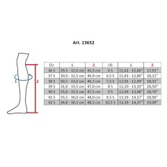 Lederreitstiefel HKM Titanium Standard/Weite S