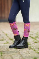 Children's knee socks HKM -Pony Club-