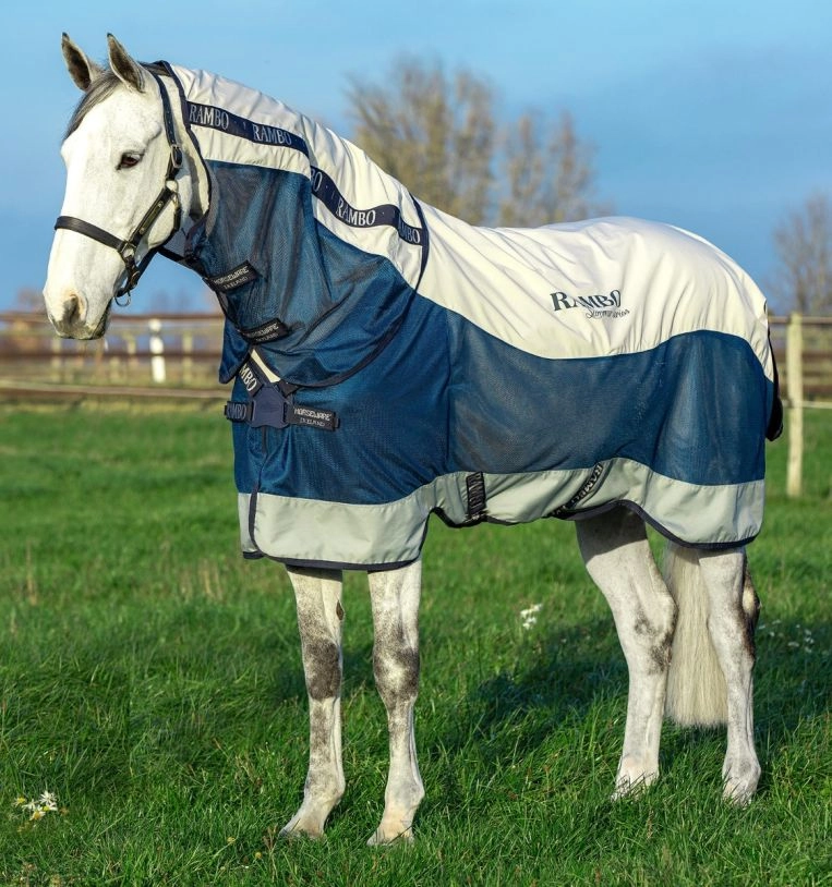Nepromokavá deka Horseware Rambo Summer Series Turnout Disc 0g + 100g