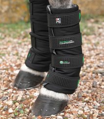 Premier Equine Bamboo Lite Compression Wraps – Black