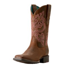 Ariat Round Up Wide Square Toe StretchFit Women's Shoes