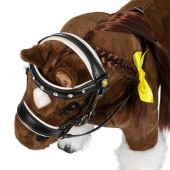 Leather bridle for Equestro plush horse