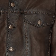 Pánská kožená bunda ROWDY