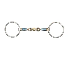 Udidlo stihlové 2x lomené Shires Sweet Iron 15mm