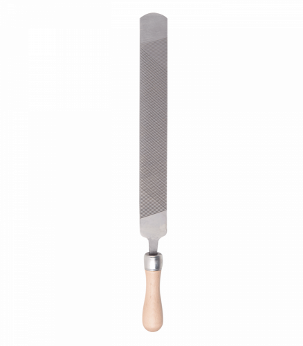 Carré hoof rasp with wooden handle