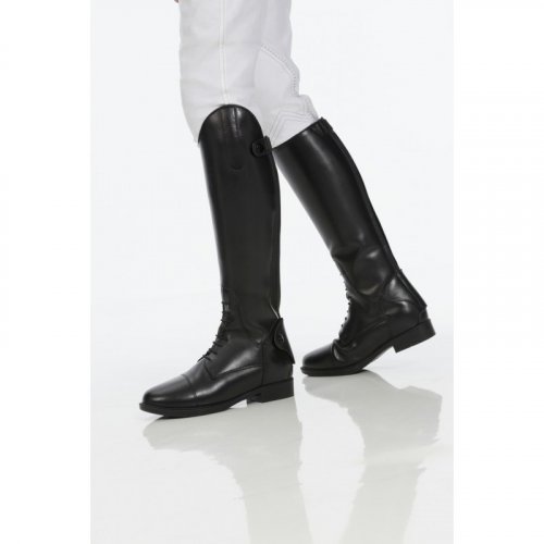 Children's high leather boots EQUITHÈME