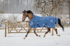Nepromokavá deka pro koně High Neck EQUITHÈME TYREX 1200D Freedom of Movement 300g
