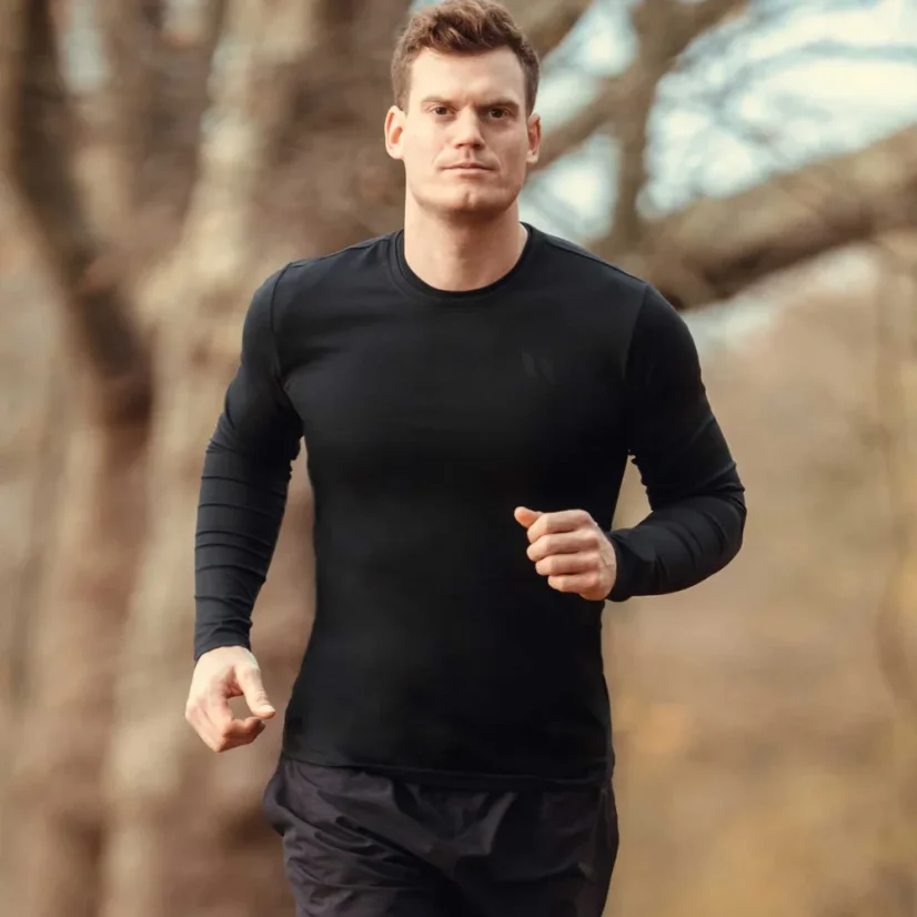 Men's Long Sleeve T-Shirt Back on Track P4G Gareth