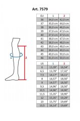 Vysoké kožené jezdecké boty HKM Flex Country standard 37