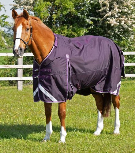 Nepromokavá výběhová deka pro koně Premier Equine Buster s krčním dílem 70g