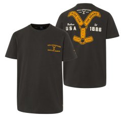 Unisex T-shirt Stars & Stripes YELLOWSTONE Ride for the Brand anthracite