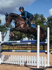 Podsedlová dečka Equestrian Stockholm Monaco Blue Jump
