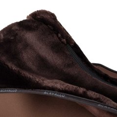 Acavallo Saddle Pad  Louvre Shaped Internal Faux Sheepskin