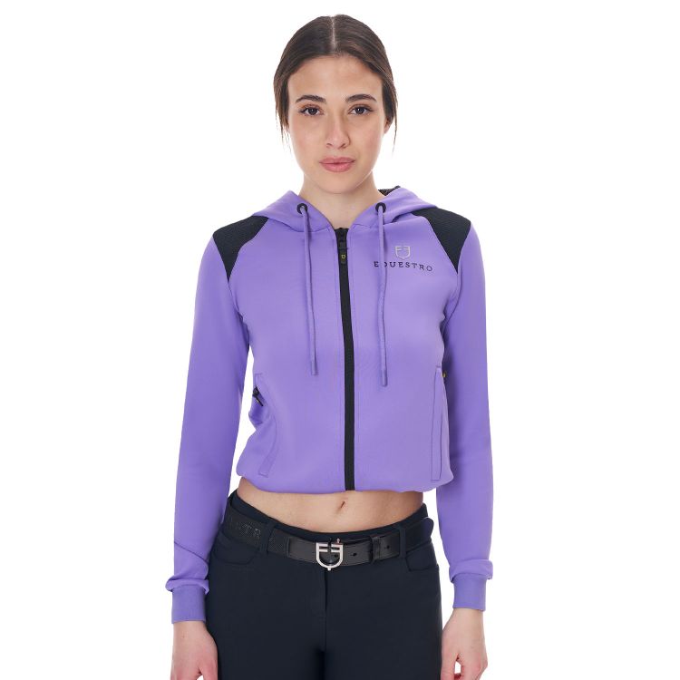 Equestro Damen-Sweatshirt CropTop