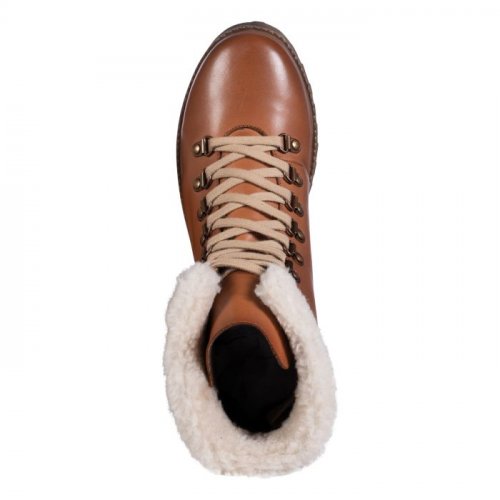 Zimní kožené boty HKM Walker