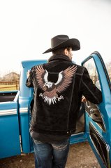 Pánská westernová bunda DECKER black