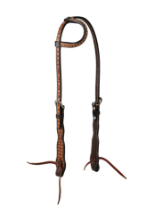 Western bridle WEAVER Floret Tooled