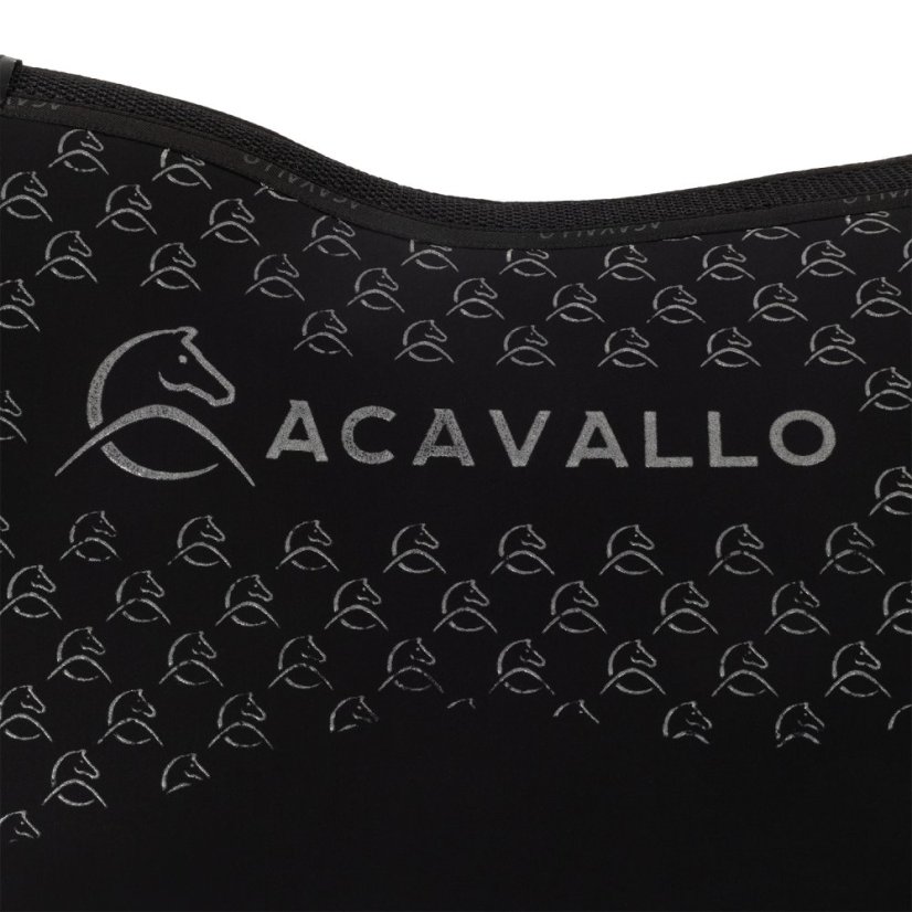 Podsedlová dečka ACAVALLO LYCRA & BAMBOO Silicone grip