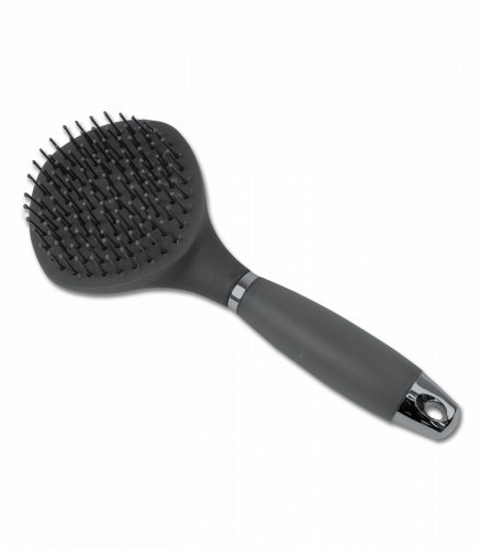 Long hair brush with gel handle