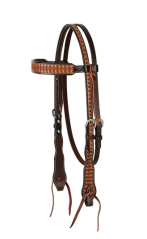 Western bridle WEAVER Floret Tooled