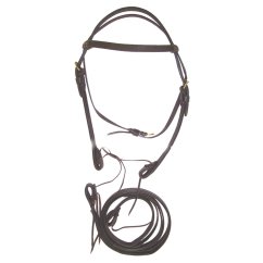 Western bridle with reins Lakota - pony