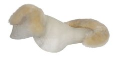 Gelová podložka PONY terapeutická Acavallo Just Gel 1/2 s beránkem