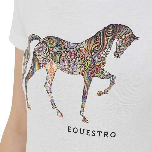 Dámské jezdecké tričko Equestro Horse