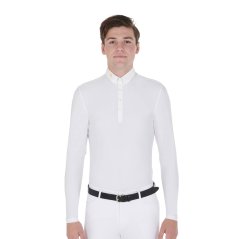Herren-Wettkampfshirt Equestro aus technischem Fleece