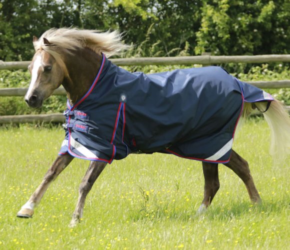 Nepromokavá deka pro pony s vyšším krkem Premier Equine Buster Hardy 0g