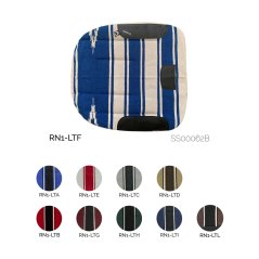 Westernová podsedlová deka Burioni NAVAYO vykrojená s pravým beránkem