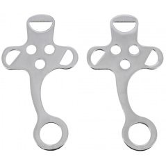 Ramena k hackamore FEELING – chromované