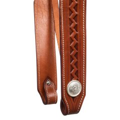 Westernová uzdečka McBryan BORDER STAMP