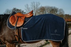 Bederní deka Equithème  EK-Glitter - zapínání za sedlo